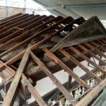 平等寺　十九社　改修工事